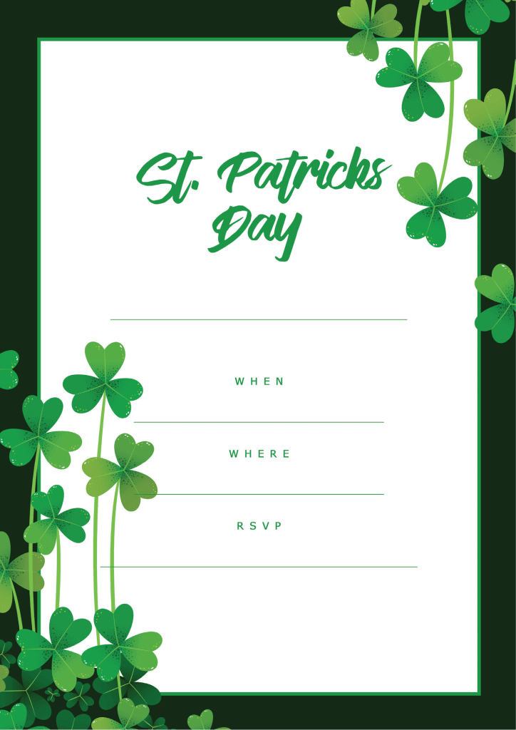 how-to-make-st-patrick-s-day-party-invitations-designs-with-winsome-layout-of-1000-images-about